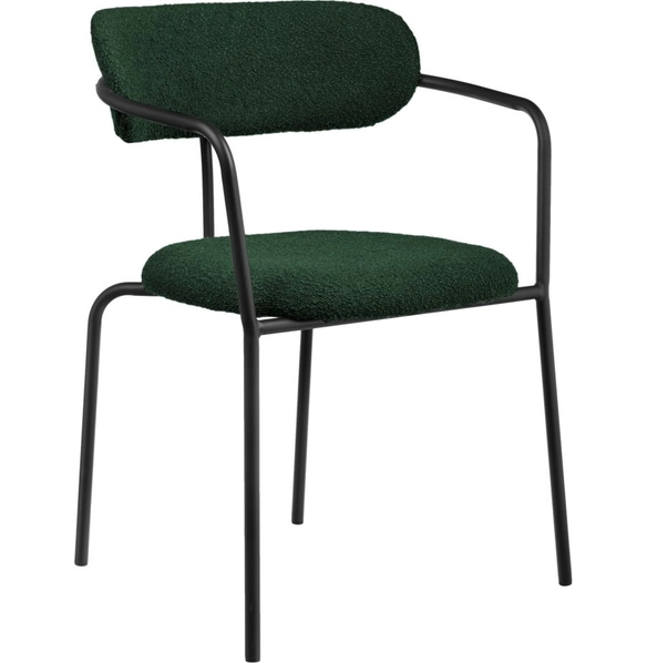 Стул Ant букле зелёный