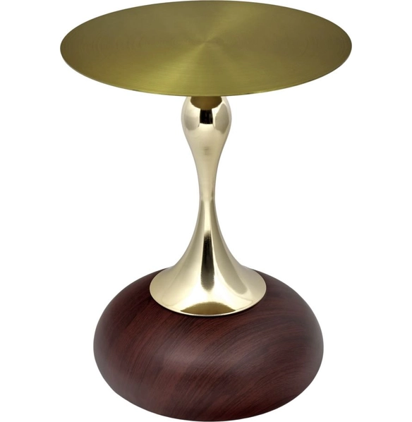 Кофейный столик Angel 40x55см, металл под дерево