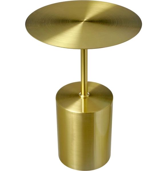 Кофейный столик Solid 40x58см, золотой, металл