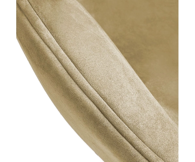 Дизайнерское кресло Swan Style Chair карамельный, искусственная замша фото #8