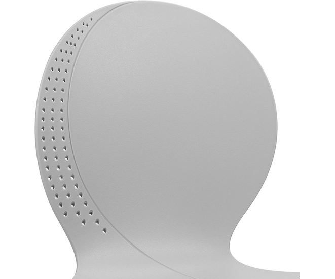 Стул Wave серый с черными ножками фото №12