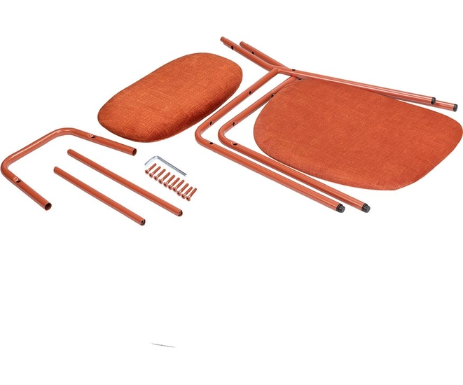 Стул Molly разборный терракотовый фото №14