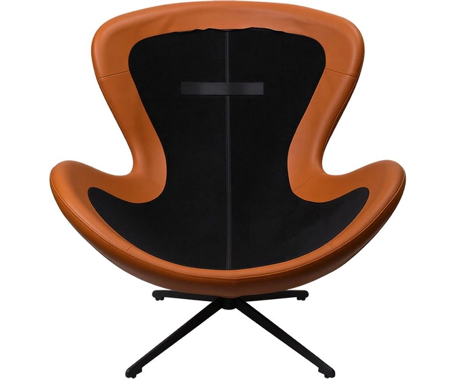 Кресло BLISS оранж/серый, экокожа, шенилл фото №15