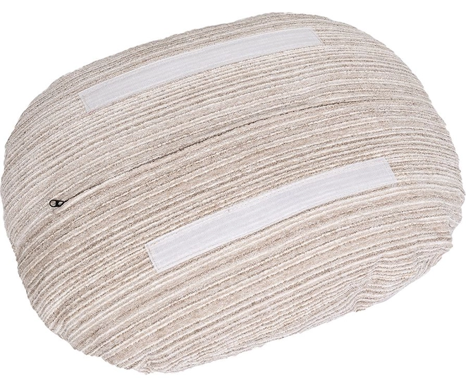 Оттоманка BLISS серый, экокожа, шенилл фото №11