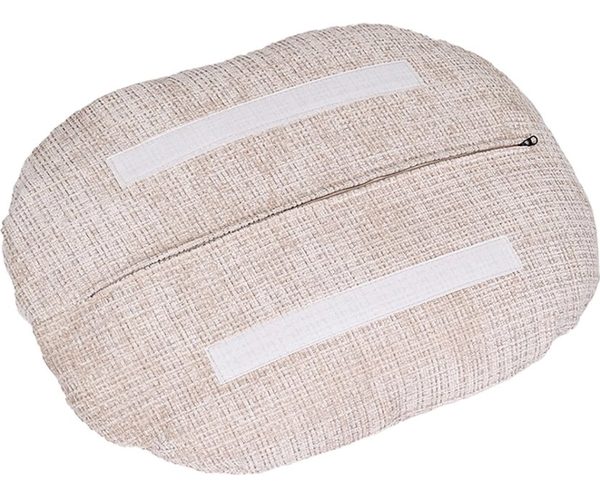 Оттоманка BLISS оранж/серый, экокожа, шенилл фото №10