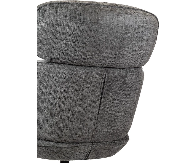 Кресло KING серый, шенилл фото №9