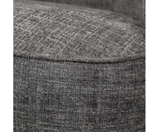 Кресло KING серый, шенилл фото №14