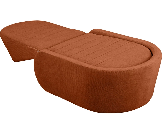 Кресло-кровать Fusion терракотовое фото №4