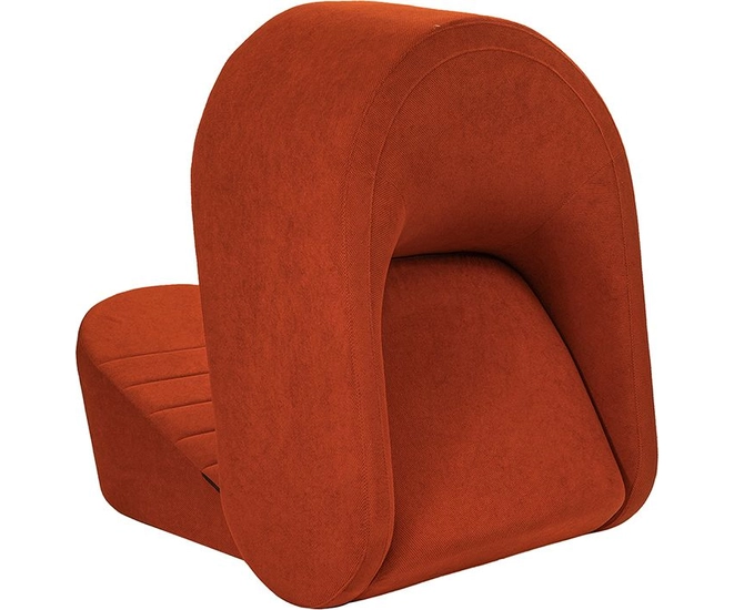 Кресло-кровать Fusion терракотовое фото №9