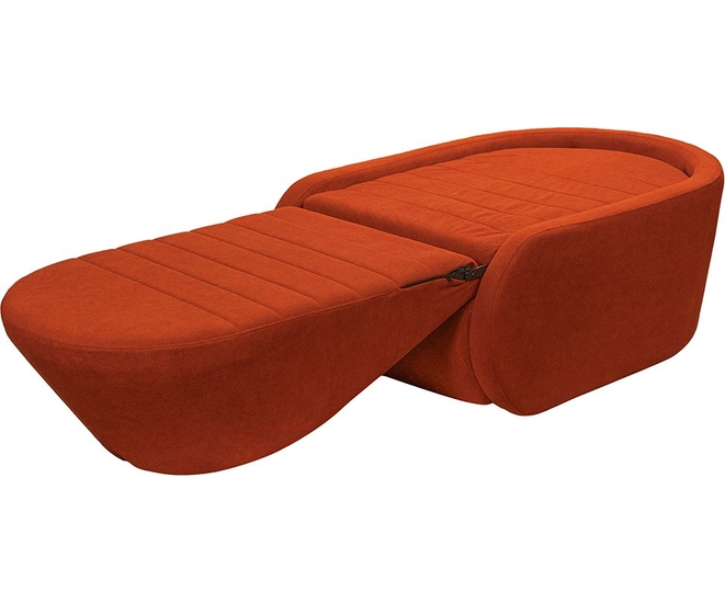 Кресло-кровать Fusion терракотовое фото №10