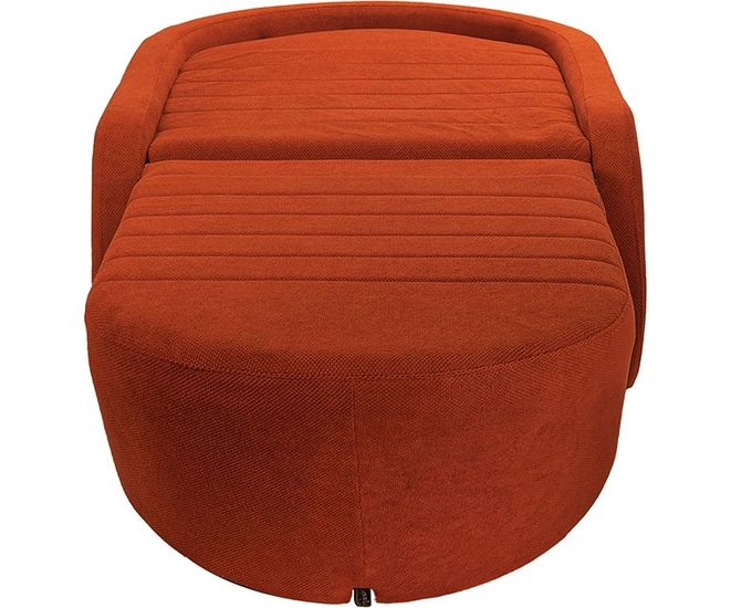 Кресло-кровать Fusion терракотовое фото №12