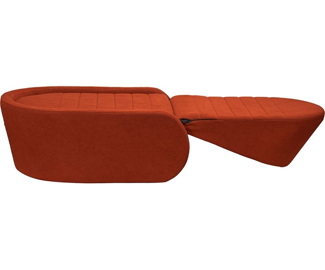 Кресло-кровать Fusion терракотовое фото №13