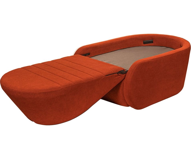 Кресло-кровать Fusion терракотовое фото №14