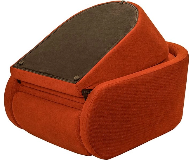 Кресло-кровать Fusion терракотовое фото №16