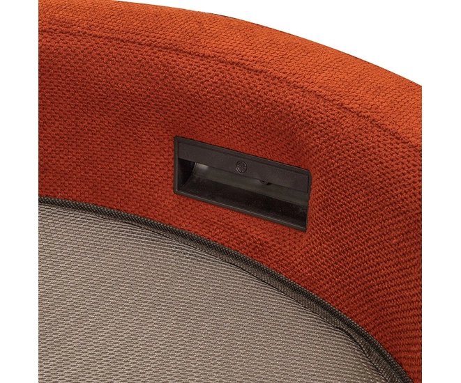 Кресло-кровать Fusion терракотовое фото №19