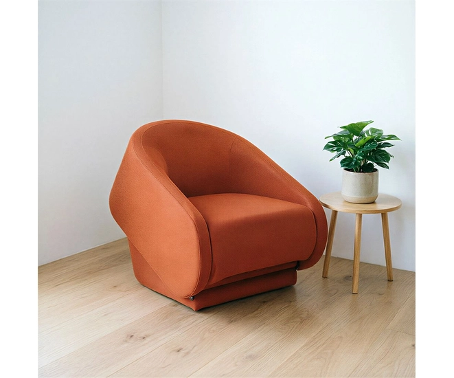 Кресло-кровать Fusion терракотовое фото №25