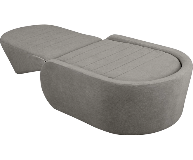 Кресло-кровать Fusion серое фото №4