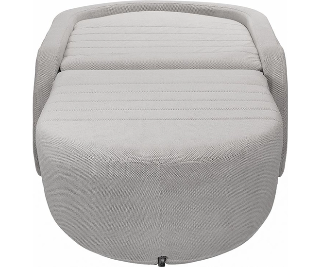 Кресло-кровать Fusion серое фото №11