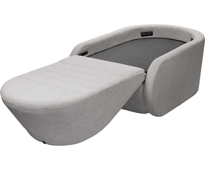 Кресло-кровать Fusion серое фото №13