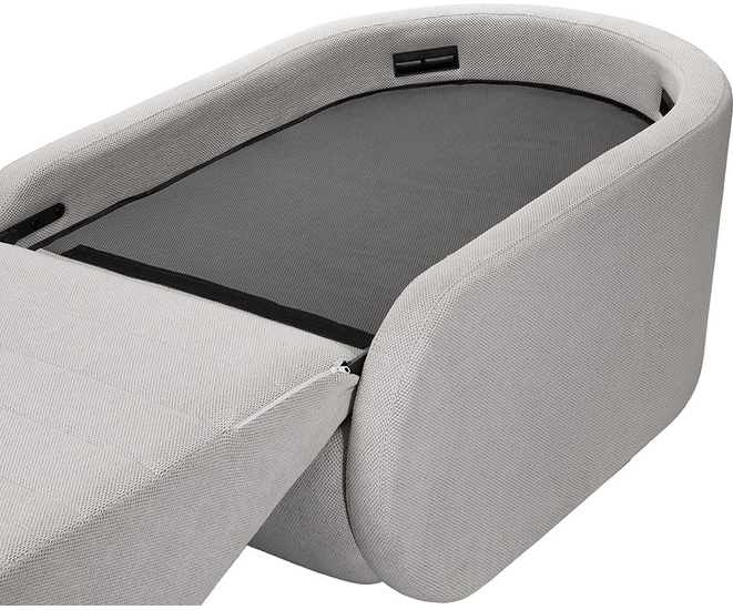 Кресло-кровать Fusion серое фото №14