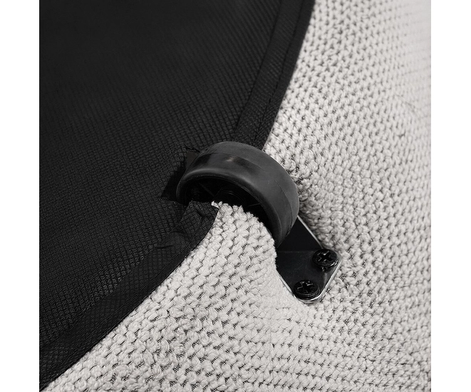 Кресло-кровать Fusion серое фото №20