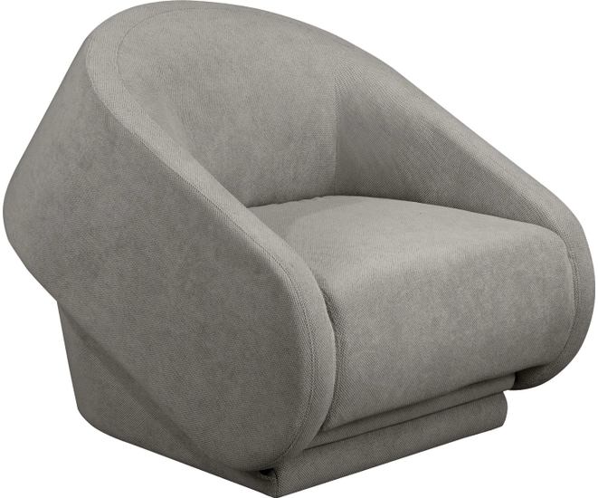 Кресло-кровать Fusion серое фото №1
