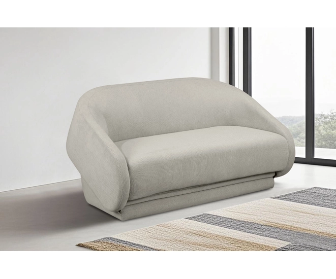 Диван Fusion двухместный раскладной бежевый фото №2