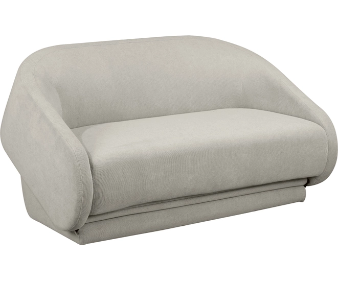 Диван Fusion двухместный раскладной бежевый фото №1