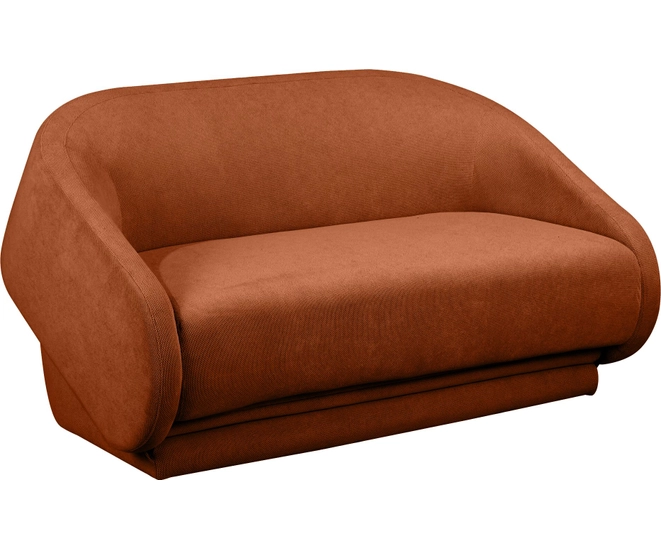 Диван Fusion двухместный раскладной терракотовый фото №1