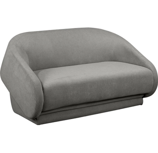 Диван Fusion двухместный раскладной серый