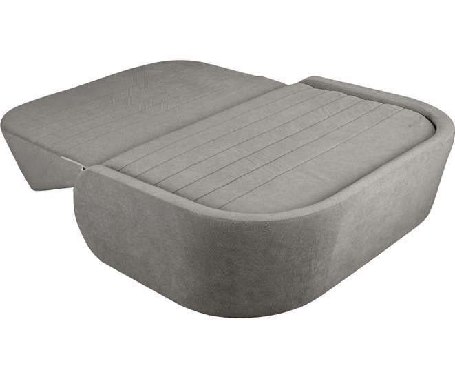 Диван Fusion двухместный раскладной серый фото №4