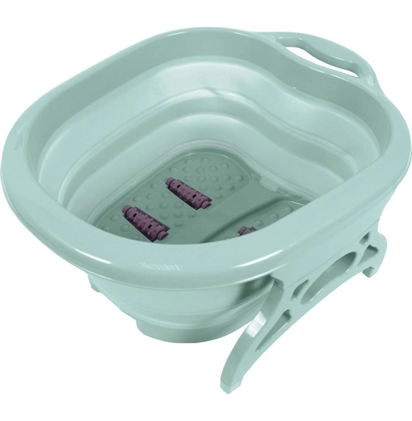 Массажная ванночка для ног Блаженство, складная, бирюзовая