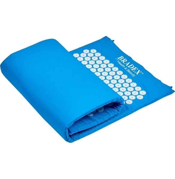 Коврик акупунктурный массажный Нирвана, синий