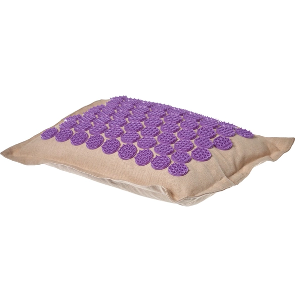 Подушка акупунктурная НИРВАНА, BRADEX, массажер медицинский, бежевый