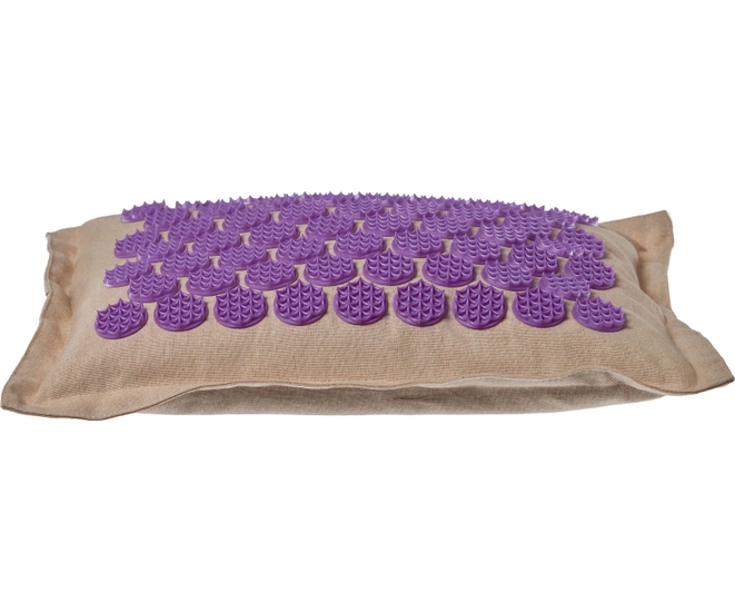 Подушка акупунктурная НИРВАНА, BRADEX, массажер медицинский, бежевый фото №2