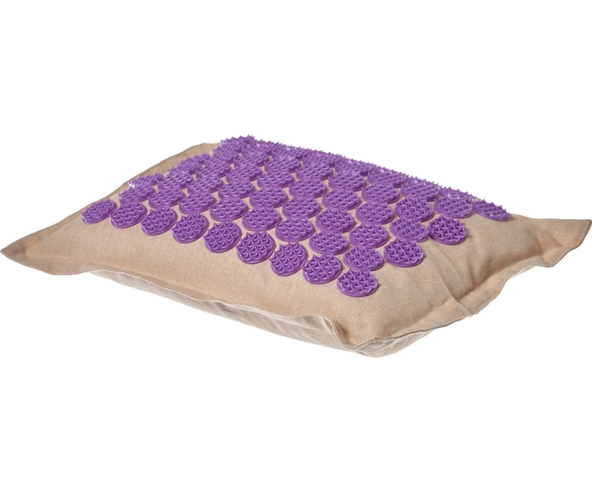 Подушка акупунктурная НИРВАНА, BRADEX, массажер медицинский, бежевый фото №1