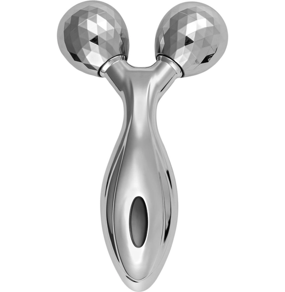 Роликовый 3D массажёр для лица и тела из полимерных материалов