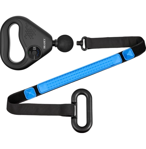 Массажный пистолет с акупунктурной лентой Флекс