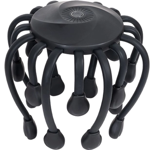 Массажер для головы вибрационный Грэйд, черный