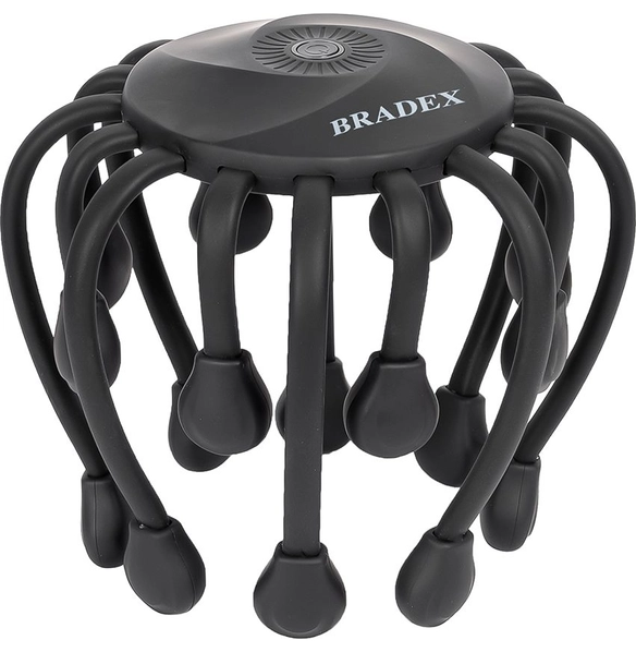 Массажер для головы вибрационный Грэйд, черный