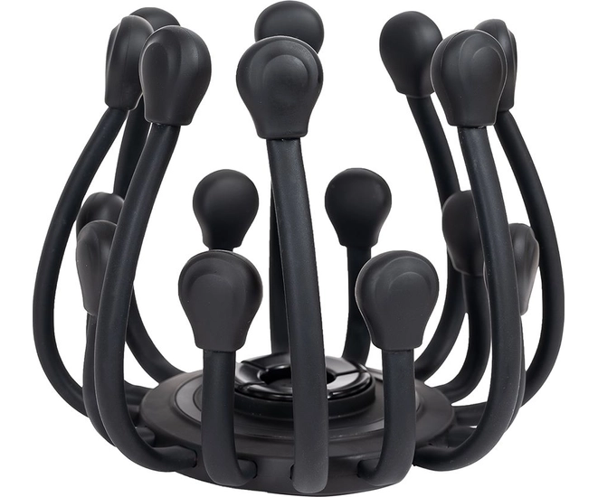 Массажер для головы вибрационный Грэйд, черный фото №16