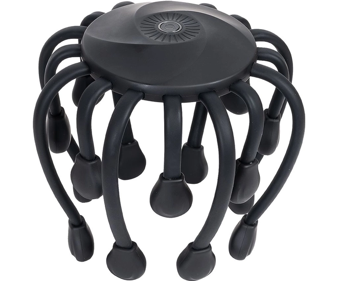 Массажер для головы вибрационный Грэйд, черный фото №1