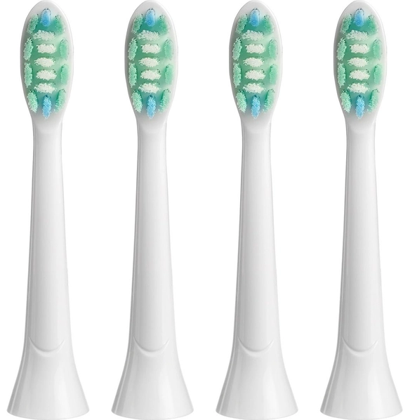 Насадка для электрической зубной щётки, белая, 4 шт