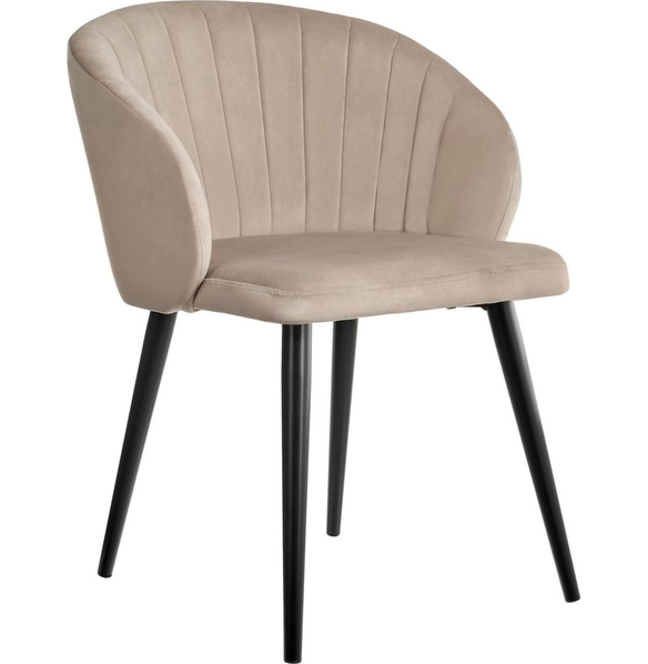 Стул Paola велюр, латте