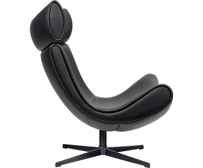 Кресло TORO чёрный, натуральная кожа (СоюзМ X5, Black) фото #3