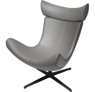 Кресло TORO серый, экокожа (СоюзМ ENZO 965)
