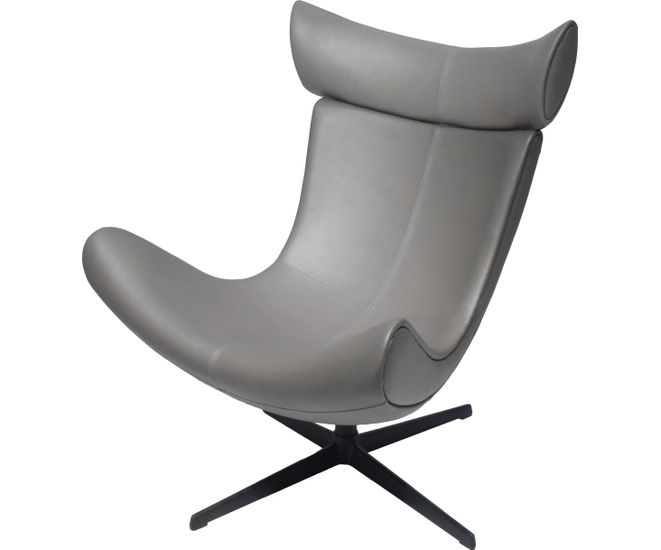 Кресло TORO серый, экокожа (СоюзМ ENZO 965) фото #1