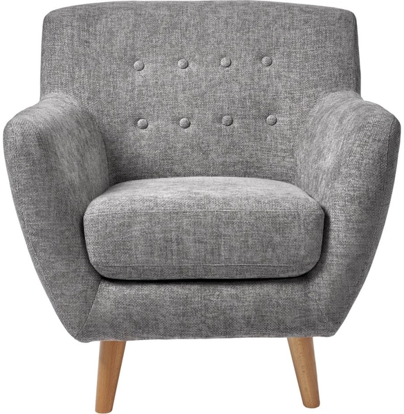 Кресло Picasso серое