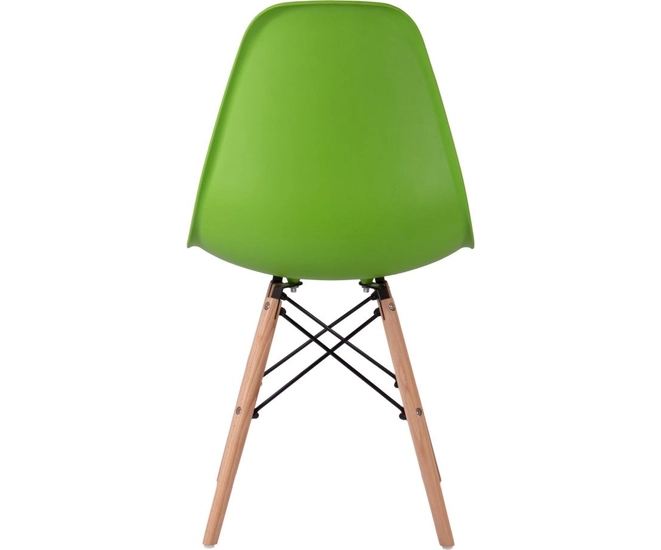 Стул Eames пластиковый, зелёный фото #5