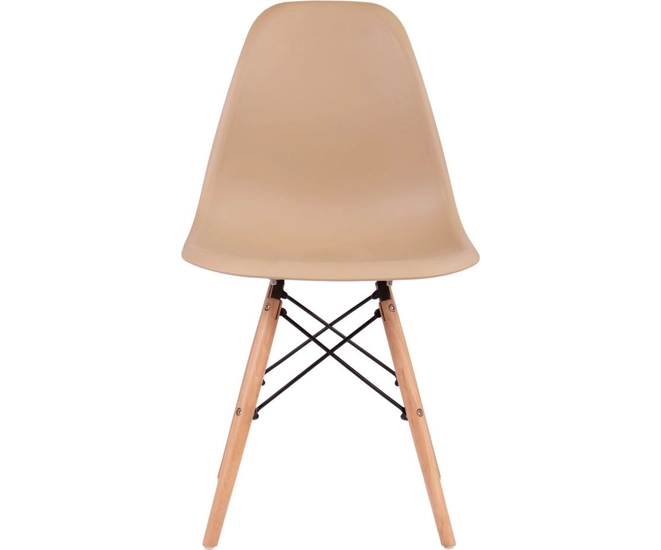 Стул Eames пластиковый, капучино фото #4